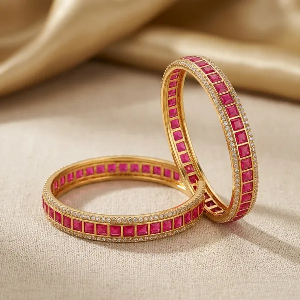 Red_Copper_Brass_Ruby_Finish_Bangles_For_Women