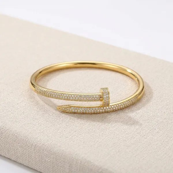 Gold_Stainless_Steel_American_Diamond_Bracelet_For_Women