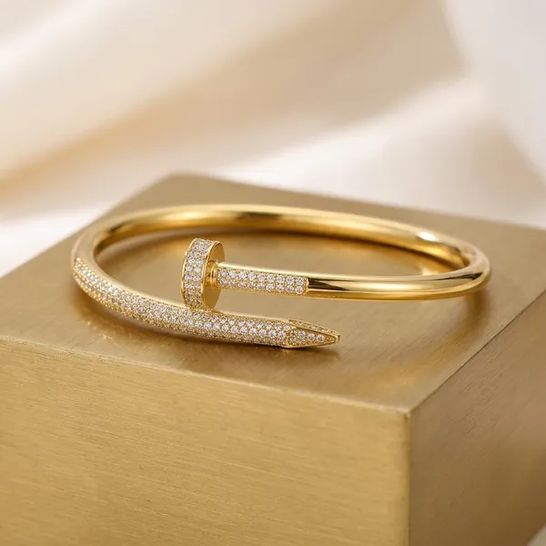 Gold_Stainless_Steel_American_Diamond_Bracelet_For_Women