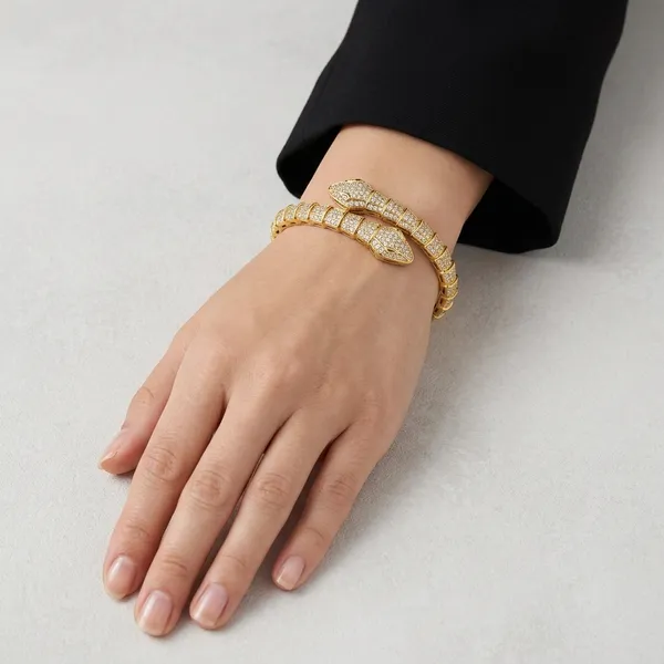 Gold_Stainless_Steel_American_Diamond_Bracelet_For_Women