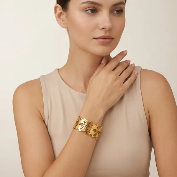 Gold_Stainless_Steel_Bracelet_For_Women