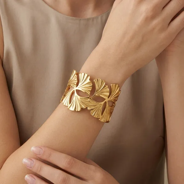 Gold_Stainless_Steel_Bracelet_For_Women