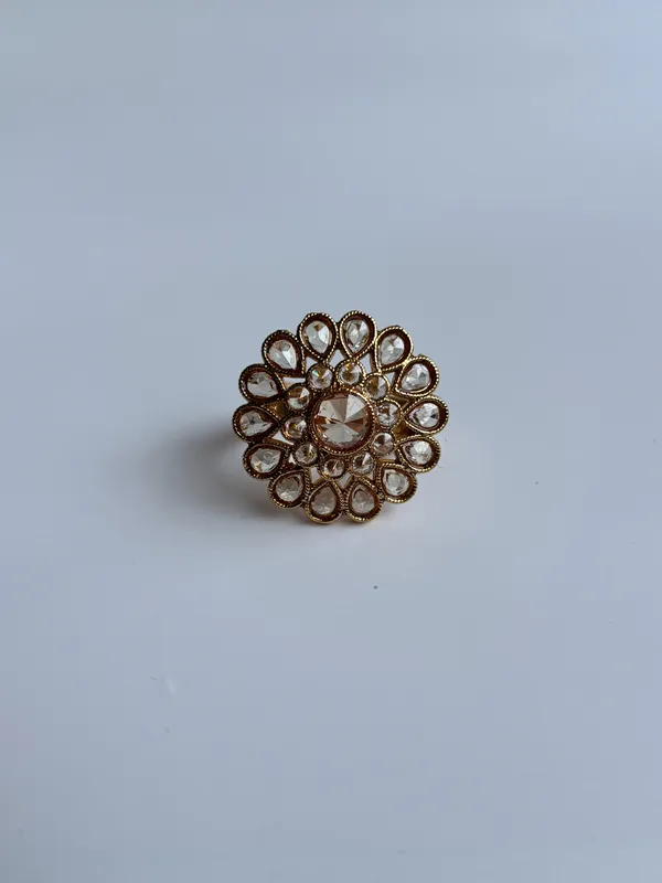 Champagne_Gold_Copper_Brass_Ring_For_Women