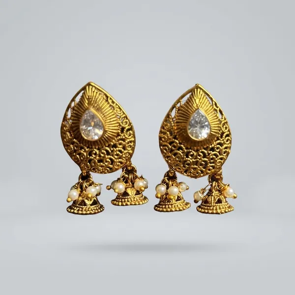 Gold_Copper_Brass_Ear_Rings_For_Women
