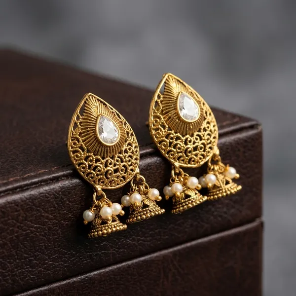 Gold_Copper_Brass_Ear_Rings_For_Women