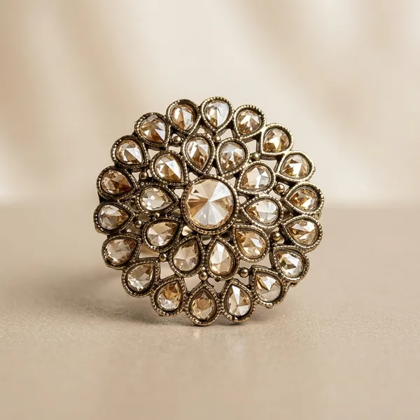 Olive_Green_Copper_Brass_Ring_For_Women