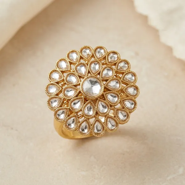 Champagne_Gold_Copper_Brass_Ring_For_Women