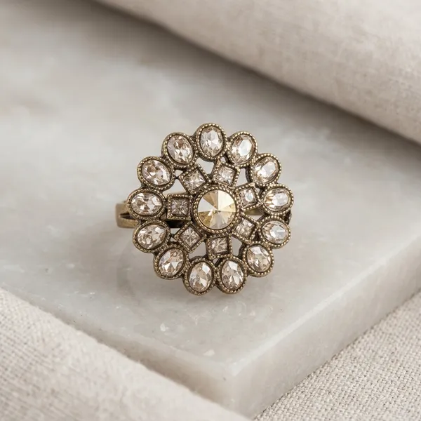 Gold_Copper_Brass_Artisan_Ring_For_Women