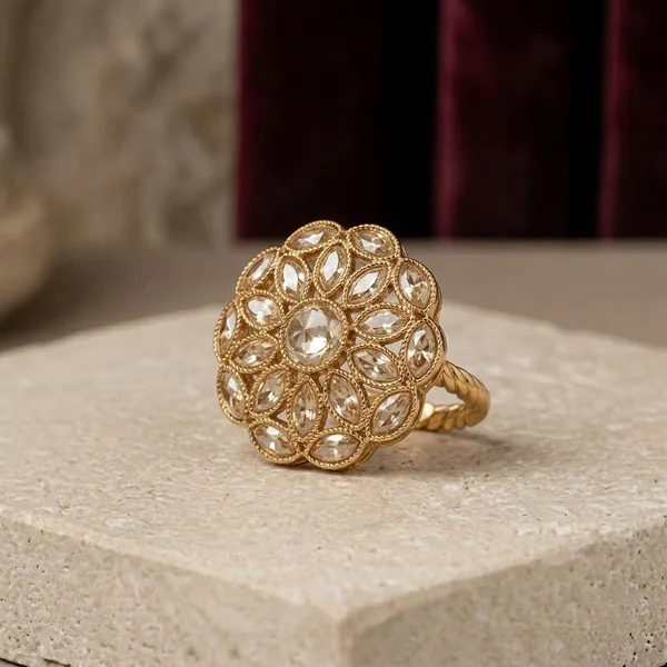 Champagne_Gold_Copper_Brass_Ring_For_Women