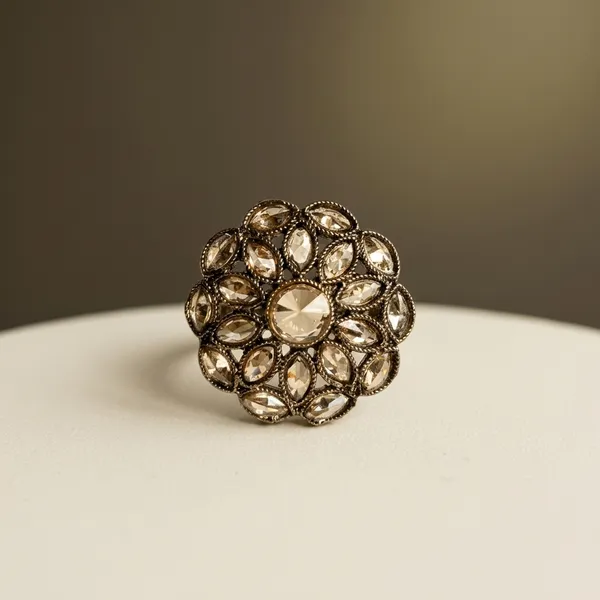 Olive_Green_Copper_Brass_Ring_For_Women