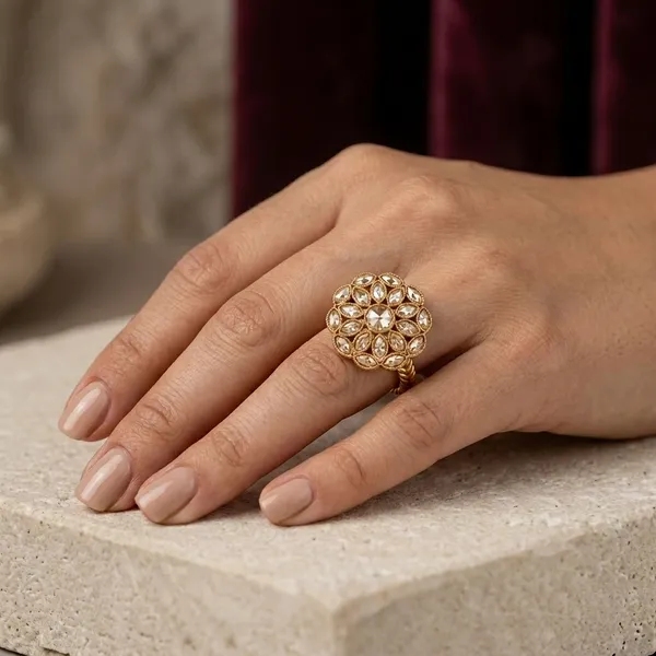Champagne_Gold_Copper_Brass_Ring_For_Women