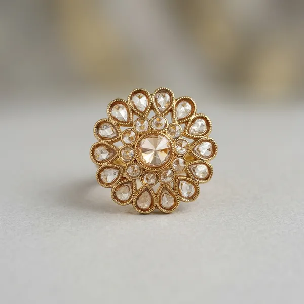 Champagne_Gold_Copper_Brass_Ring_For_Women