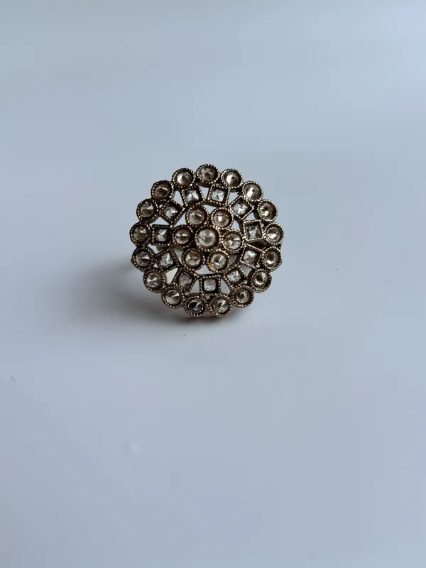 Olive_Green_Copper_Brass_Ring_For_Women