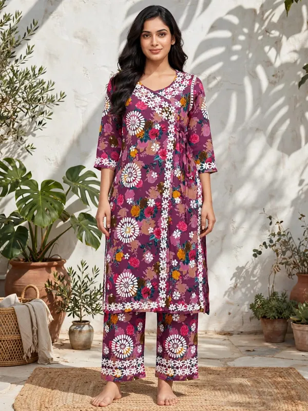 Chandni__Mulmul_Cotton_Floral_Print_Angarkha_Palazzo_Set_For_Women