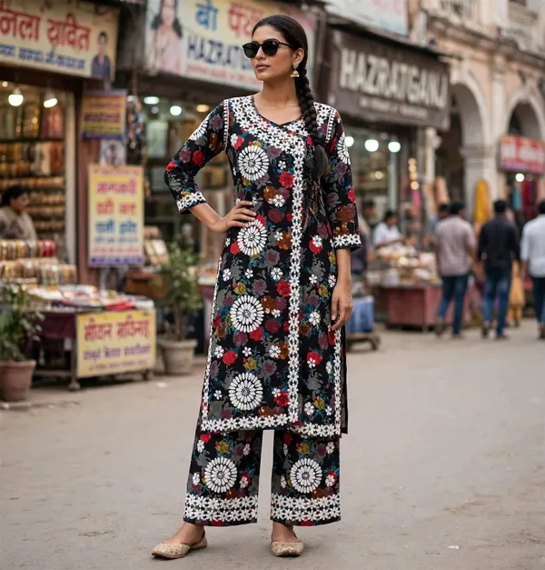 Libaas_Mulmul_Cotton_Floral_Print_Angarkha_Palazzo_Set_For_Women