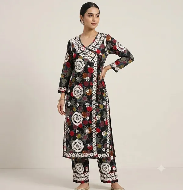 Libaas_Mulmul_Cotton_Floral_Print_Angarkha_Palazzo_Set_For_Women