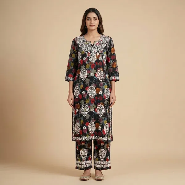 Khumari_Mulmul_Cotton_Floral_Print_Kurti_Palazzo_Set_For_Women