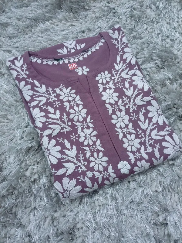 Noor-E-Ada_Hand_Work_Fine_Chikankari_Straight_Kurti_For_Women