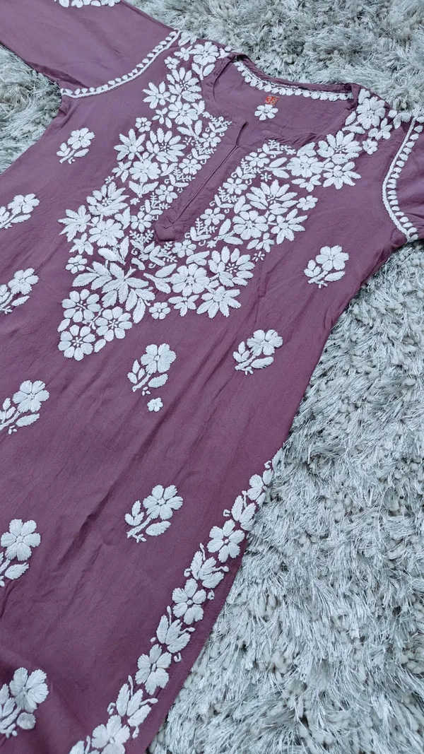 Neel_Pari_Hand_Work_Fine_Chikankari_Straight_Kurti_For_Women
