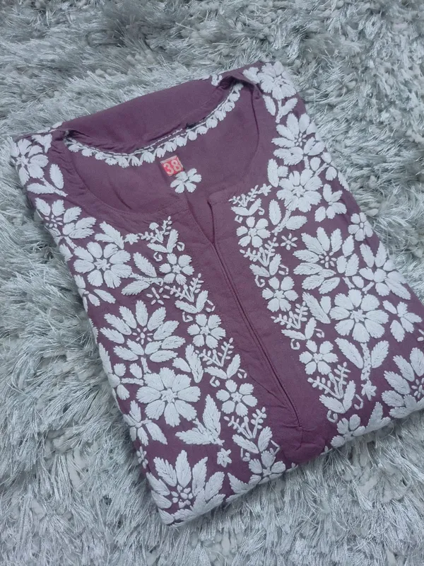 Neel_Pari_Hand_Work_Fine_Chikankari_Straight_Kurti_For_Women