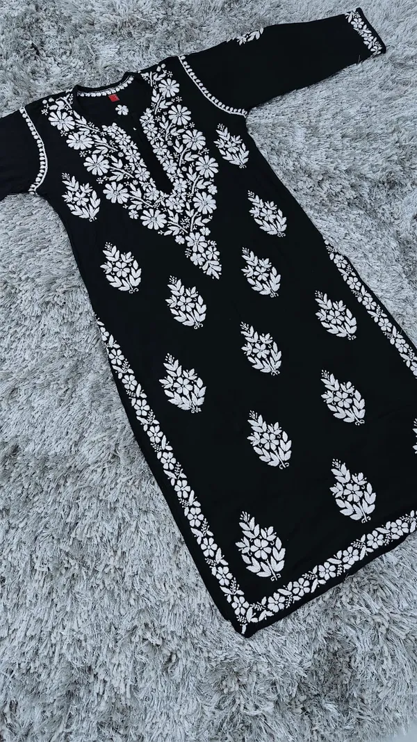 Anaya_Hand_Work_Fine_Chikankari_Straight_Kurti_For_Women