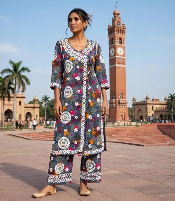 Zarqash_Mulmul_Cotton_Floral_Print_Angarkha_Palazzo_Set_For_Women
