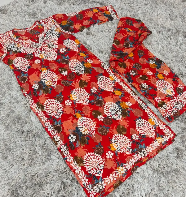 Mahi_Mulmul_Cotton_Floral_Print_Kurti_Palazzo_Set_For_Women