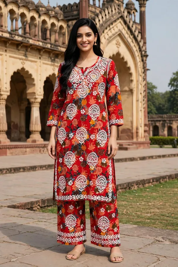 Mahi_Mulmul_Cotton_Floral_Print_Kurti_Palazzo_Set_For_Women