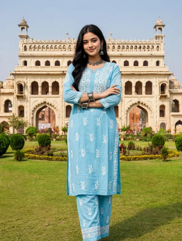Rang-e-Noor_Hand_Work_Fine_Chikankari_Pant_Set_For_Women