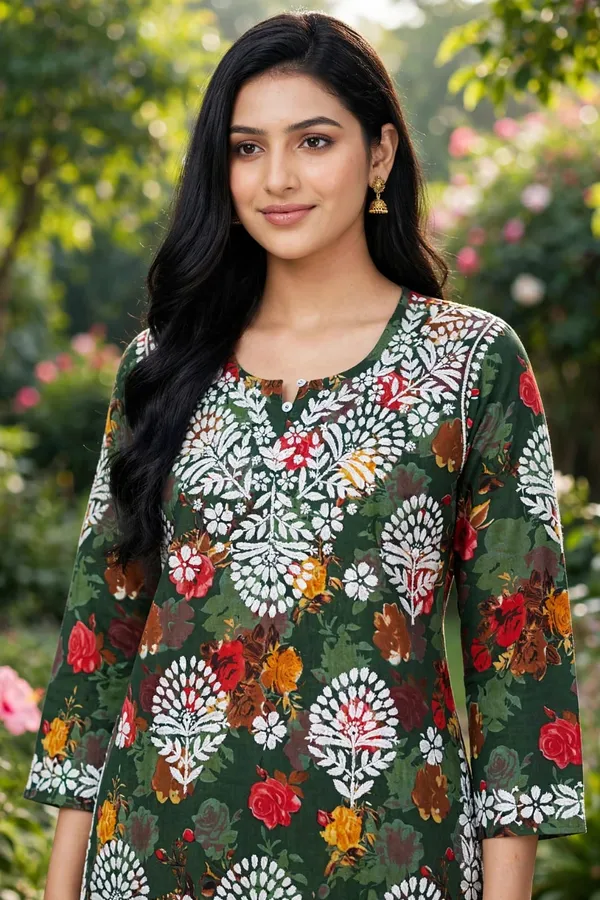 Haseen_Mulmul_Cotton_Floral_Print_Embroidered_Kurti_Palazzo_Set_For_Women