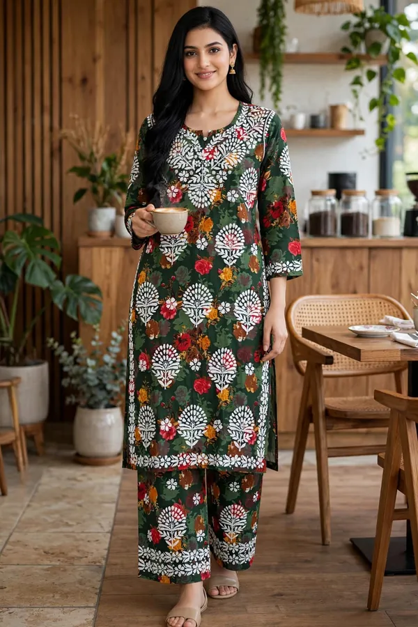 Haseen_Mulmul_Cotton_Floral_Print_Embroidered_Kurti_Palazzo_Set_For_Women