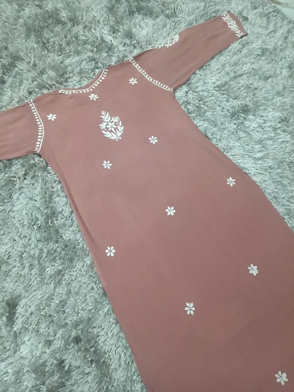 Sitara_Hand_Work_Fine_Chikankari_Straight_Kurti_For_Women