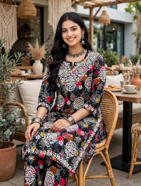 Khumari_Mulmul_Cotton_Floral_Print_Kurti_Palazzo_Set_For_Women