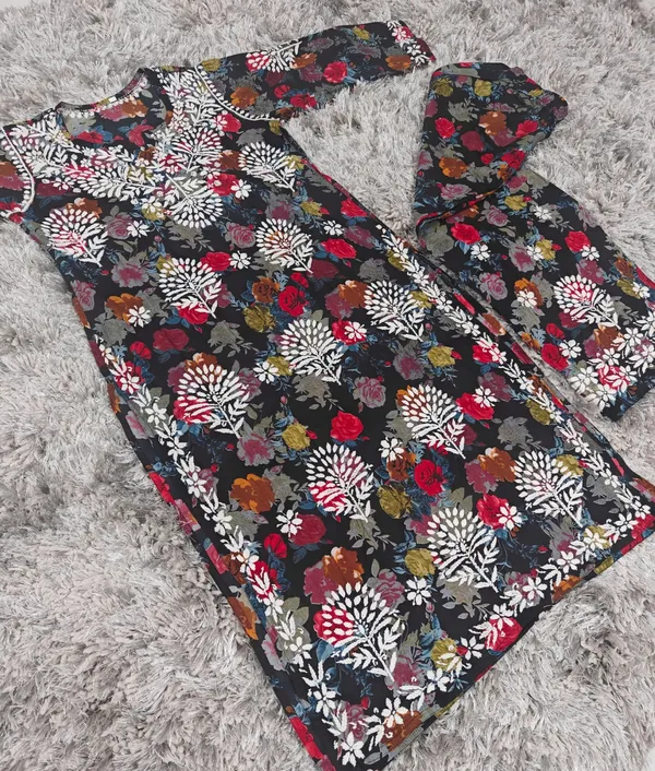 Khumari_Mulmul_Cotton_Floral_Print_Kurti_Palazzo_Set_For_Women