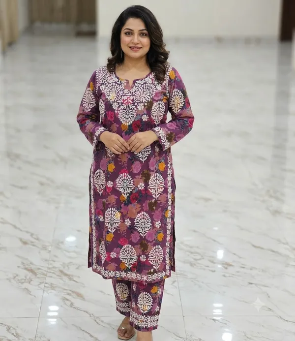 Nargis_Mulmul_Cotton_Floral_Print_Kurta_Palazzo_Set_For_Women