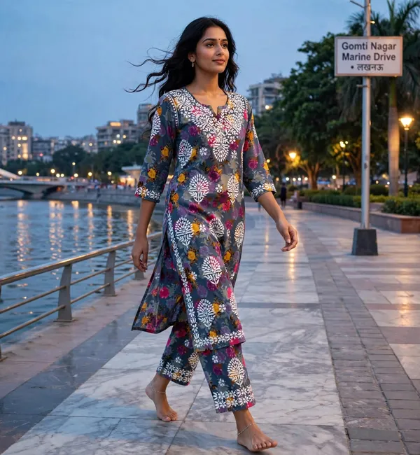 Bahaar_Mulmul_Cotton_Floral_Print_Kurti_Palazzo_Set_For_Women