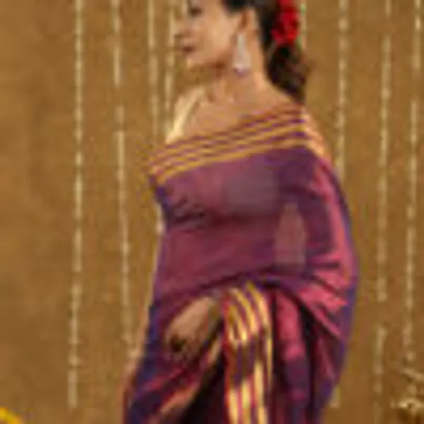 Purple_Tissue_Mul_Cotton_Hand_Woven_Saree_For_Women