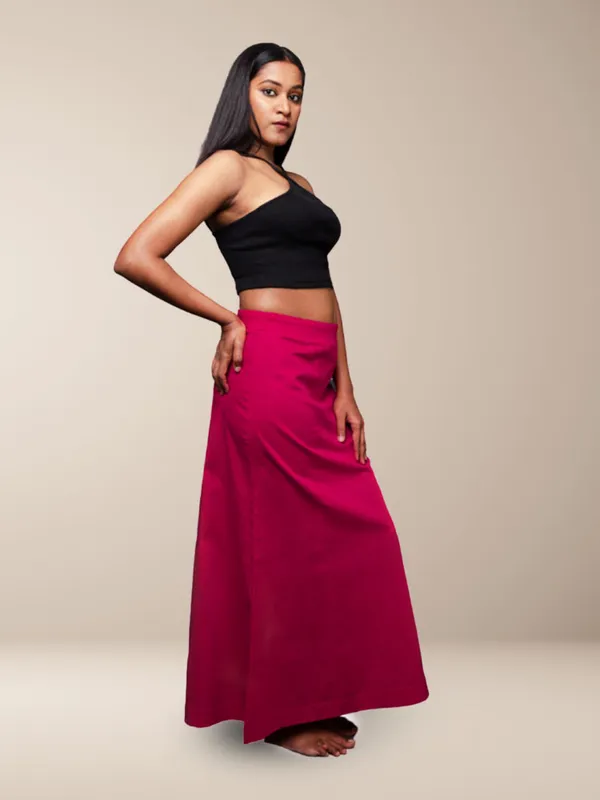 Magenta_Cotton_Lycra_Shapewear_For_Women