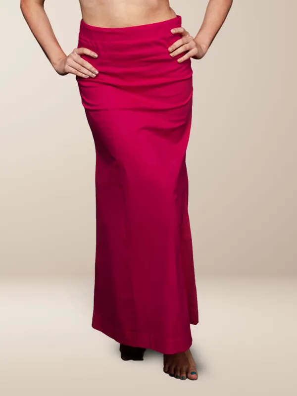 Magenta_Cotton_Lycra_Shapewear_For_Women