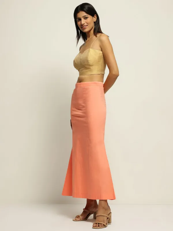 Peach_Cotton_Lycra_Shapewear_For_Women
