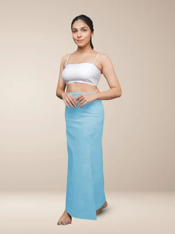 Ice_Blue_Cotton_Lycra_Shapewear_For_Women
