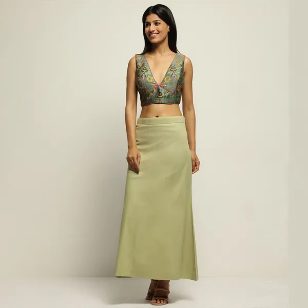 Olive_Cotton_Lycra_Shapewear_For_Women