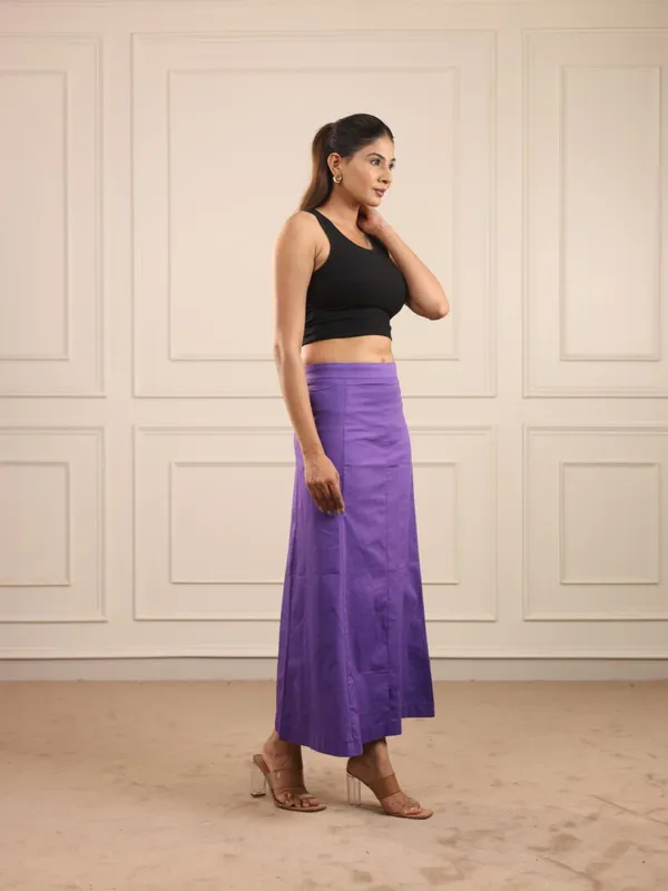 Purple_Cotton_Lycra_Shapewear_For_Women