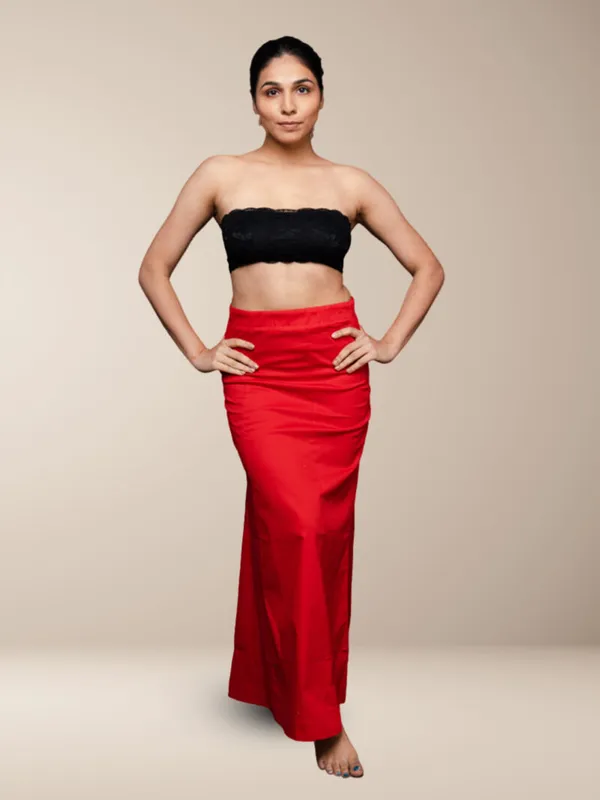 Red_Cotton_Lycra_Shapewear_For_Women