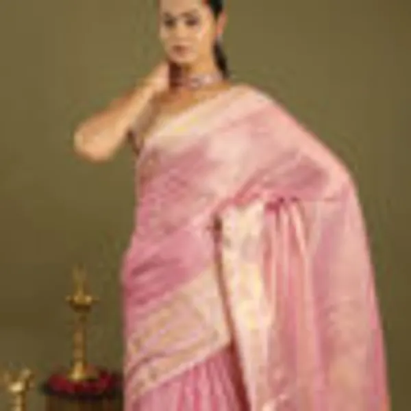 Pastel_Pink_Tissue_Mul_Cotton_Hand_Woven_Saree_For_Women