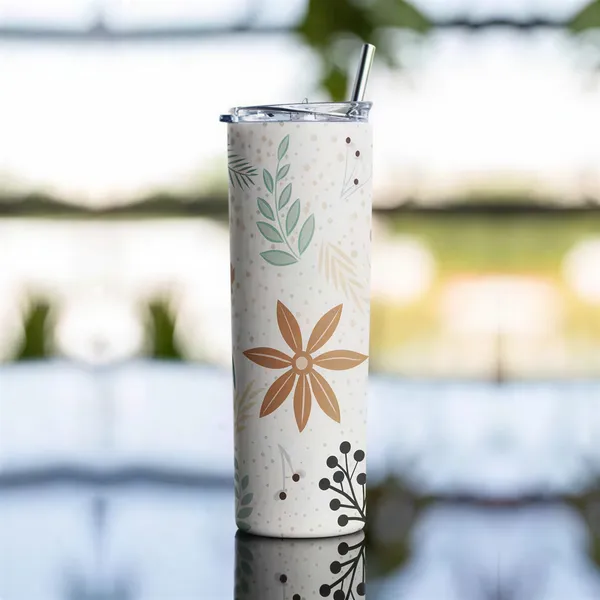 Mimitiinaa_White_Stainless_Steel_Tumbler_With_Plastic_Straw_Can_Be_Customised_With_Photos,_Logos,_Mesages