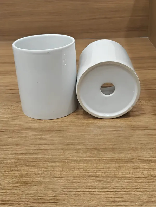 Mimitiinaa_White_Ceramic_Planter_With_Drainage_Hole_For_Indoor_Plants_Can_Be_Customised_With_Photos,_Logos,_Mesages