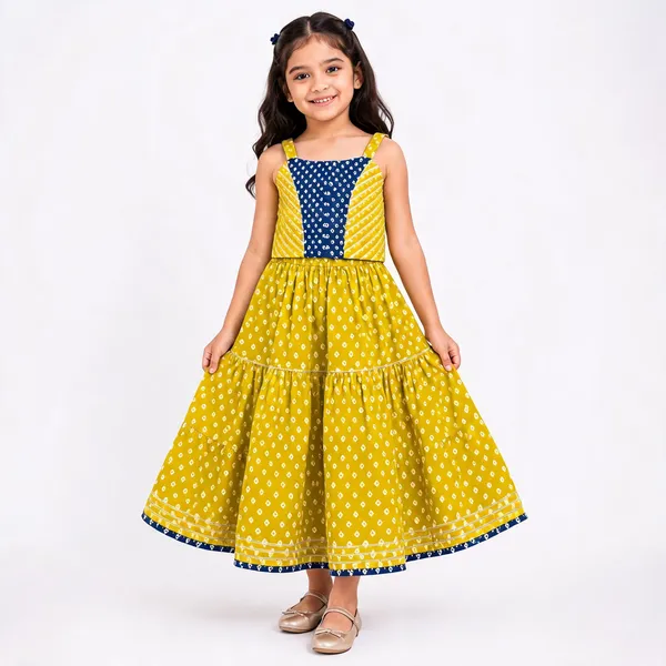 Yellow_Blue_Silk_Printed_Tiered_Maxi_Dress_For_Girls