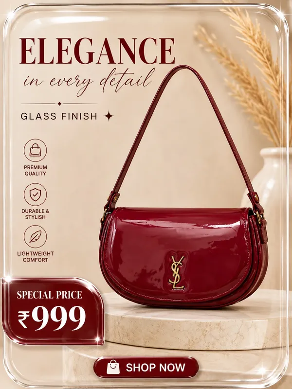Burgundy_Red_Shoulder_Bag