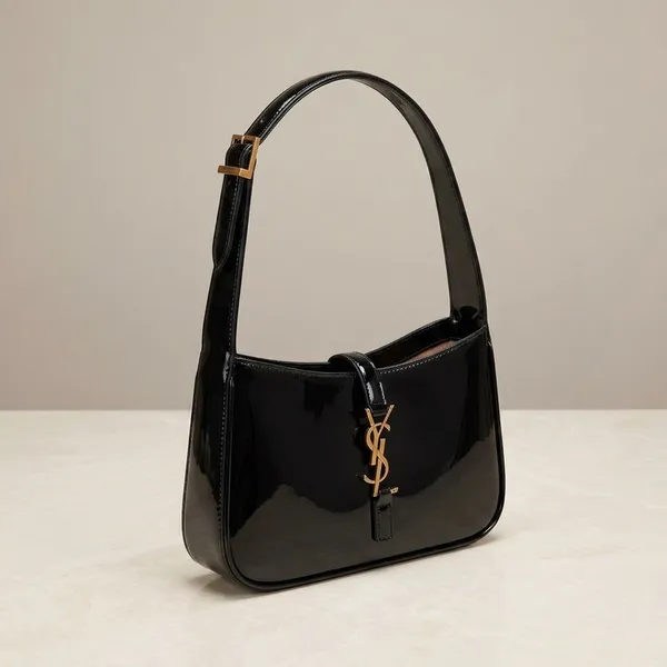 Black_PU_Leather_Shoulder_Bag_For_Women